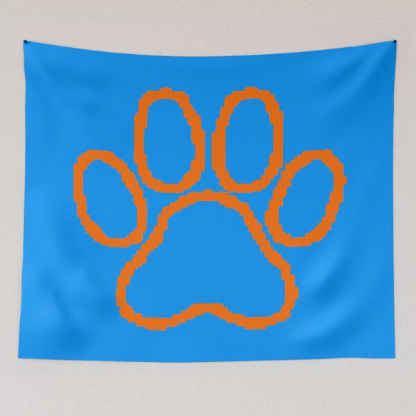 Item preview, Pixel Paw Print designed and sold by RudderbuttCos.
