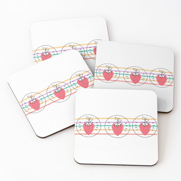 Item preview,    Japanese Aesthetics Kawaii Strawberry Milk Shake designed and sold by Withfruit.