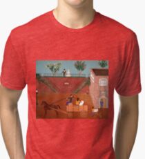 Savannah Georgia 1817 Tri-blend T-Shirt
