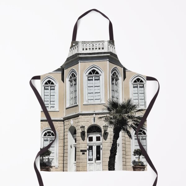Item preview, Yellow facade with palm designed and sold by alinamiryuk.