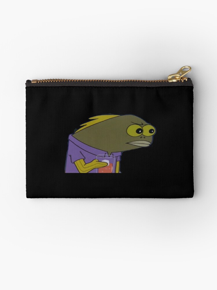 Spongebob Fish Meme | Zipper Pouch