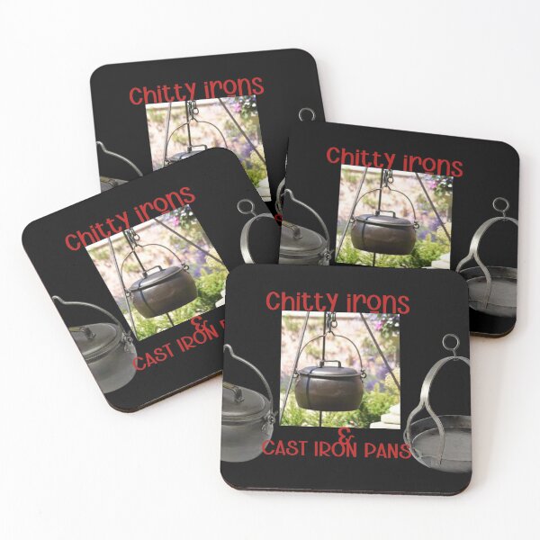 Item preview, Gypsy cooking  chitty irons & cast iron pans designed and sold by amy greaves.