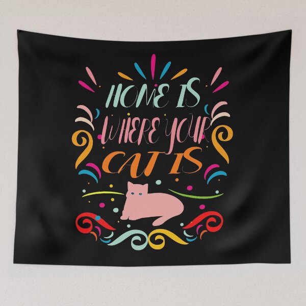 Item preview, Home Is Where Your Cat Is T SHIRTS designed and sold by STTrillionTEES.