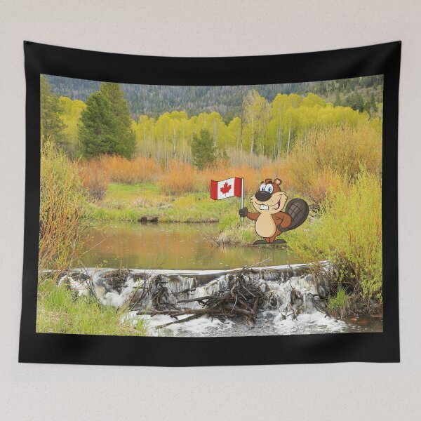 Item preview, Beaver canvas,Beaver,animal, animals,Beaver wall art,Beaver artwork,Beavers,wild,Beaver art,Beaver painting designed and sold by eyesight4vision.