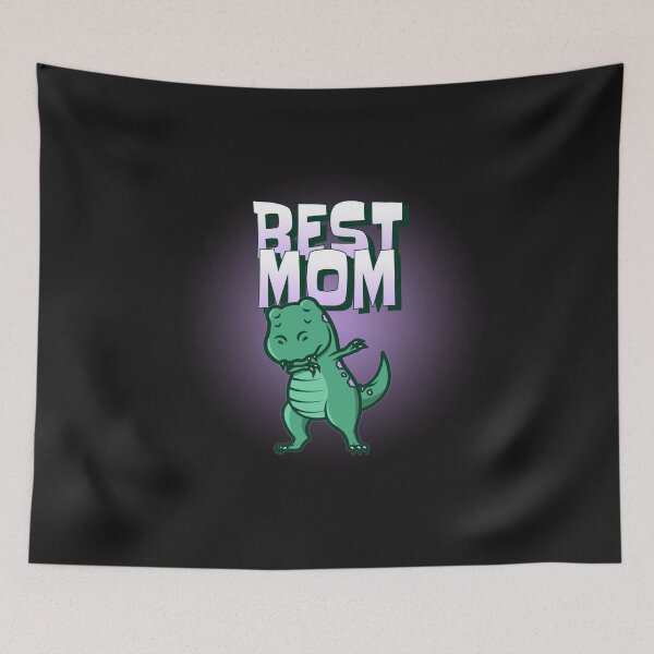 Item preview, Dabbing Dinosaur Best Mom, Mothers Day designed and sold by DiscGolfTees.