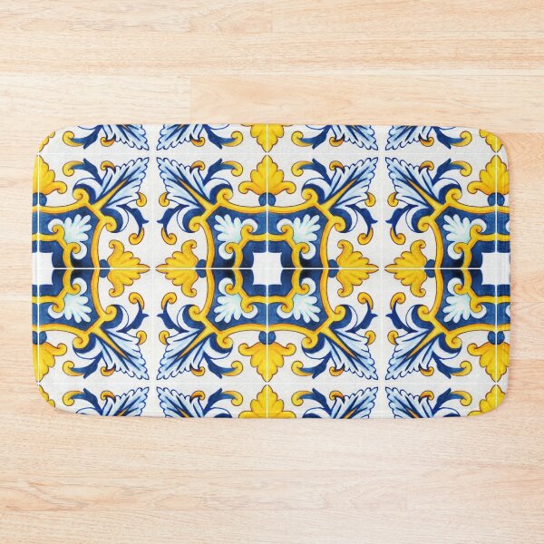 Item preview, ELEGANT VILLA TILE YELLOW DESIGN  designed and sold by Jonsa.