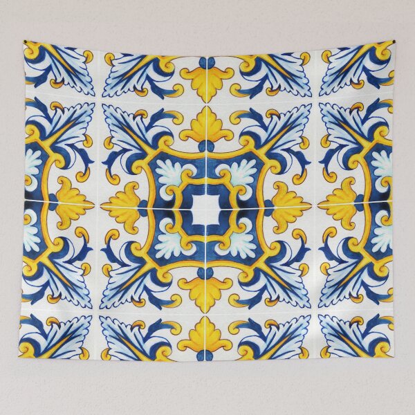 Item preview, ELEGANT VILLA TILE YELLOW DESIGN  designed and sold by Jonsa.