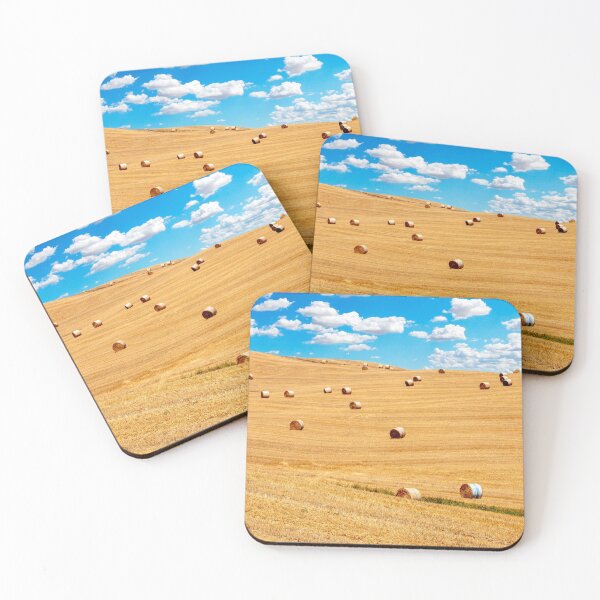 Item preview, Hay bales in Val D Orcia designed and sold by pietrofoto.