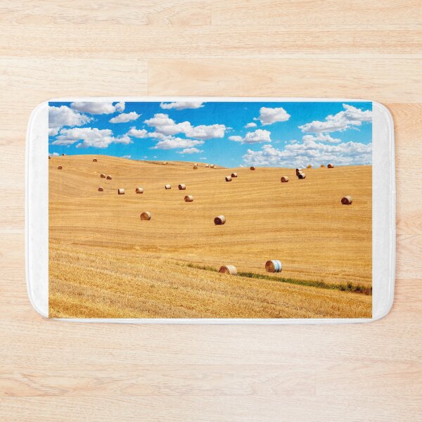 Item preview, Hay bales in Val D Orcia designed and sold by pietrofoto.