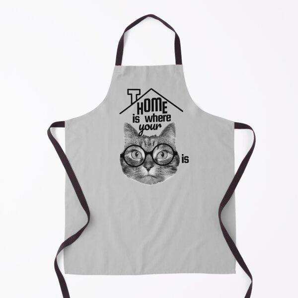 Item preview, Home is where your cat is T-shirt design designed and sold by Purr95.
