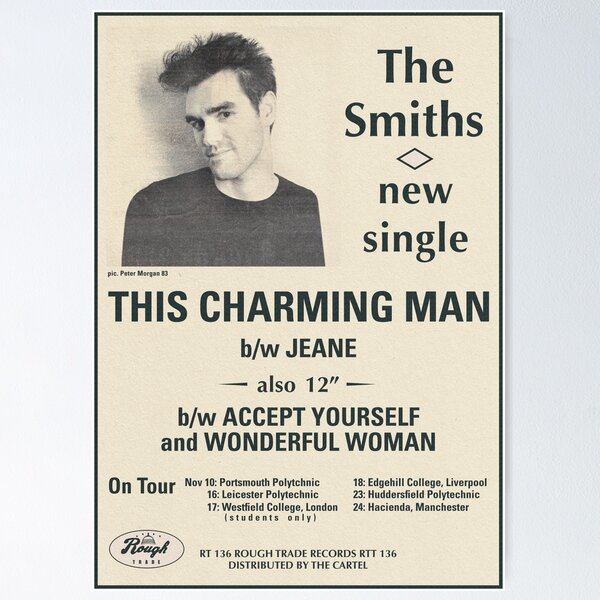 The Smiths poster (This charming man)