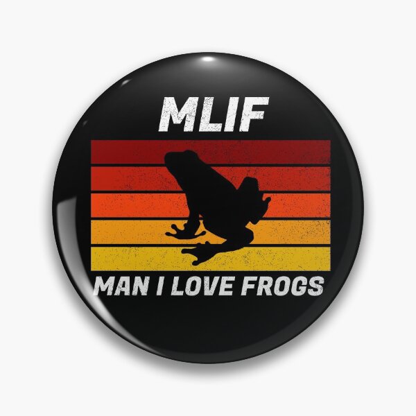 Item preview, MLIF Man I Love Frogs Retro Vintage Distressed Design designed and sold by TexasMerch.