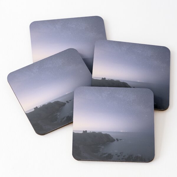 Item preview, Milky Way over Dunnottar Castle designed and sold by ShinyPhoto.