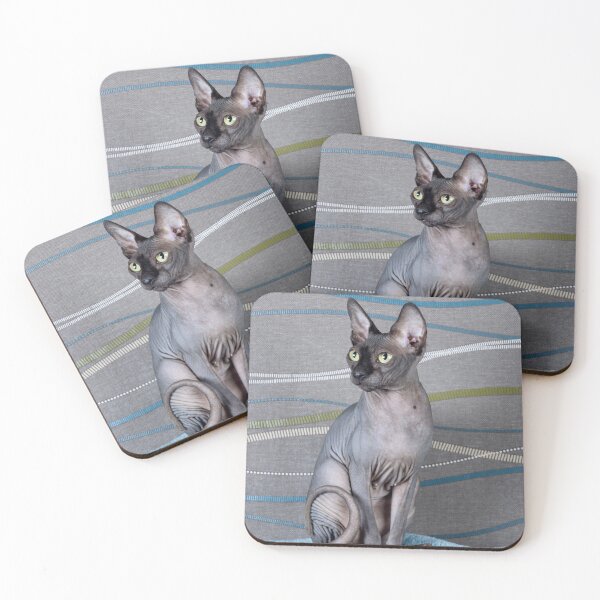Item preview, black sphynx cat designed and sold by joshua pierre.