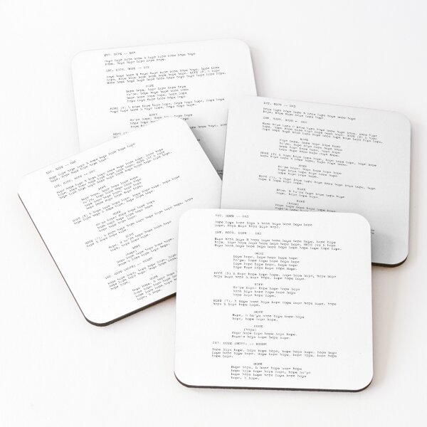 Item preview, Screenplay of Hope designed and sold by GreaterGrander.