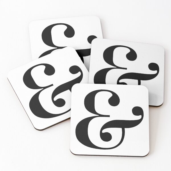 Item preview, Ampersand Typography Text Design designed and sold by kerimeart.
