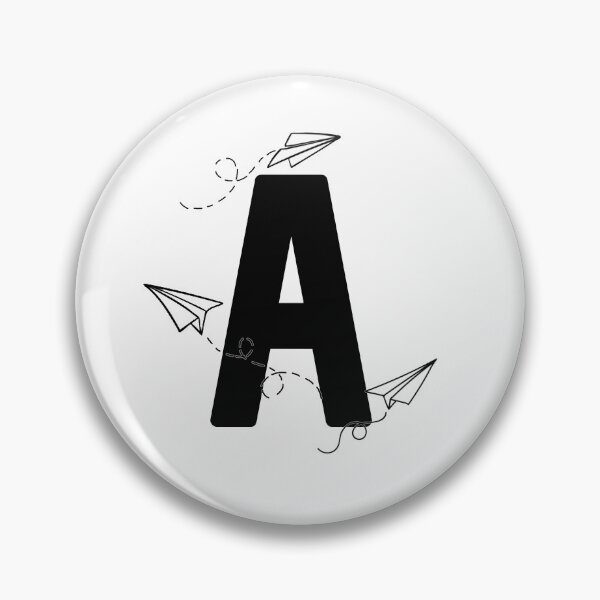 Artikelvorschau, Monogramm mit Papierflugzeugen Buchstabe A. entworfen und verkauft von JustSeasons.