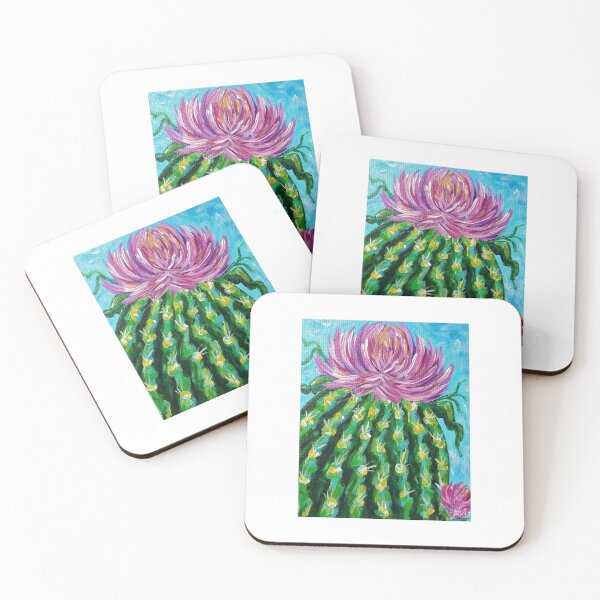 Item preview, Blooming Cactus designed and sold by AbbyWhiteArt.