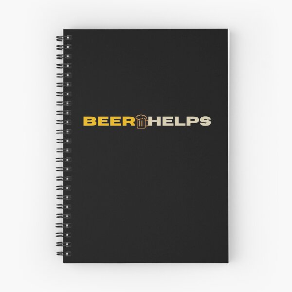 Item preview, Beer Helps Design designed and sold by Marcela872020.