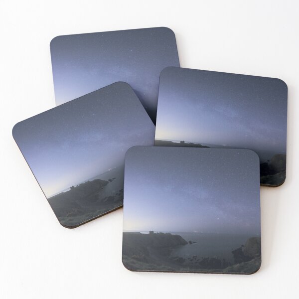 Item preview, Milky Way over Dunnottar Castle designed and sold by ShinyPhoto.