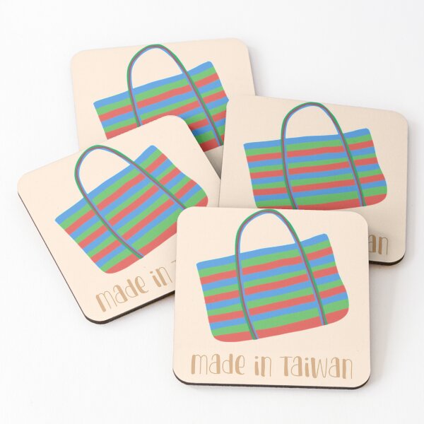 Item preview, Taiwan Traditional Shopping Bag - Love Taiwan Taipei - Boba designed and sold by Trista Designs.