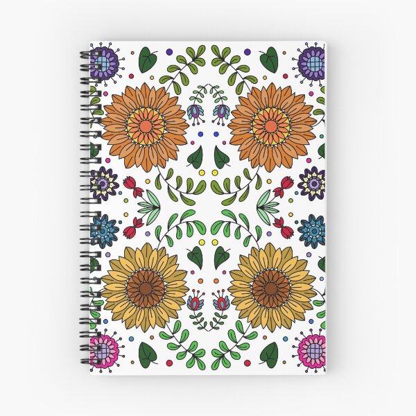 Item preview, Bright, Vibrant, Colorful Flowers On White Background designed and sold by Gsallicat.