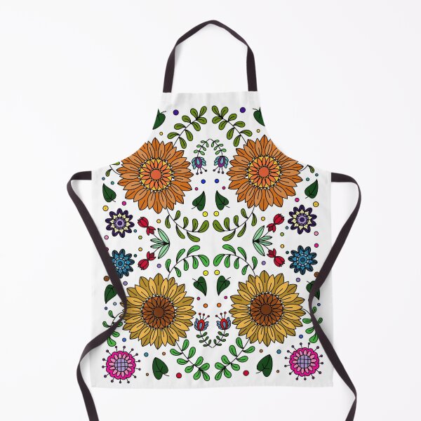 Item preview, Bright, Vibrant, Colorful Flowers On White Background designed and sold by Gsallicat.