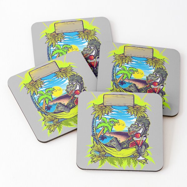 Item preview, Gorilla at the beach designed and sold by tmavaz.