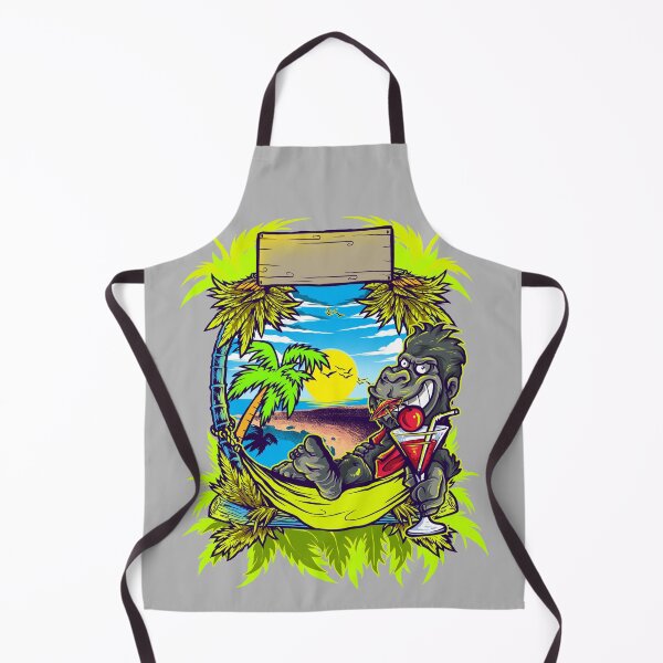 Item preview, Gorilla at the beach designed and sold by tmavaz.