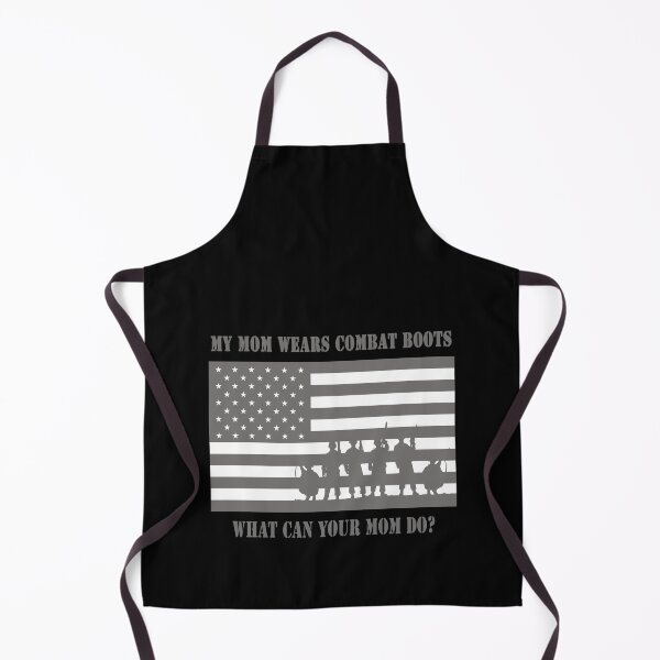 Item preview, "My Mom Wears Combat Boots" designed for dark colors designed and sold by DouglasB.