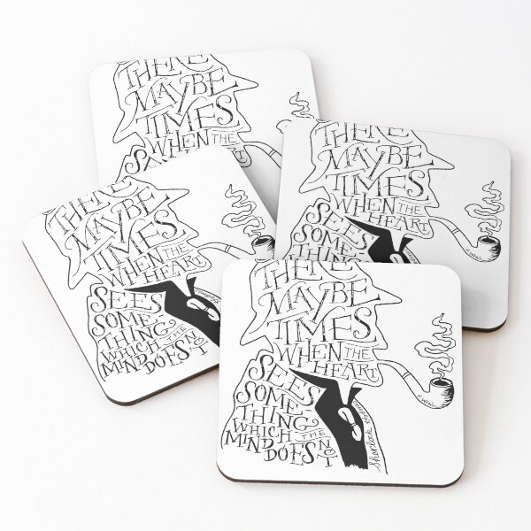Item preview, Sherlock Holmes Quote designed and sold by fxw-design.