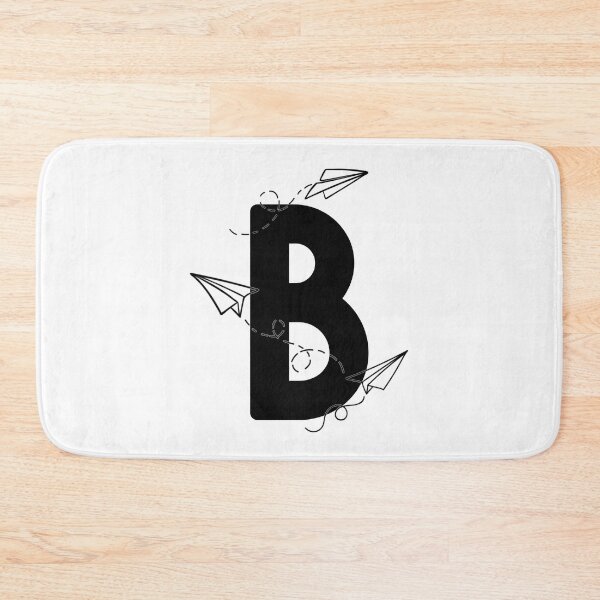 Item preview, Monogram with paper planes letter B designed and sold by JustSeasons.