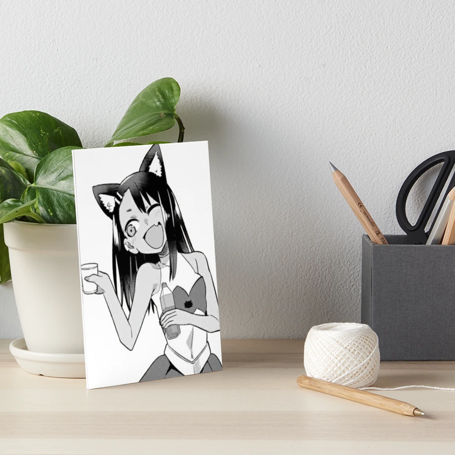 Naughty - Dark Anime Aesthetic Art Board Print for Sale by SEryST