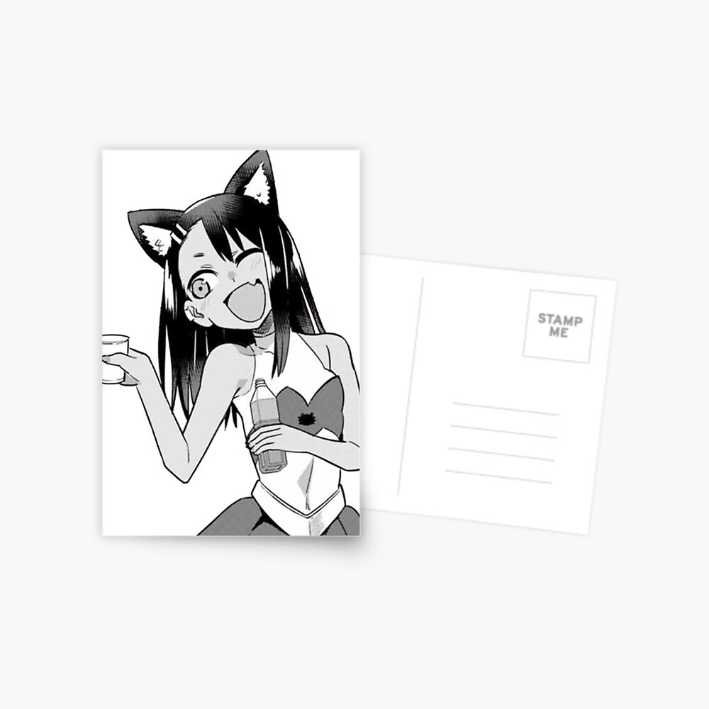 Naughty - Dark Anime Aesthetic Postcard for Sale by SEryST