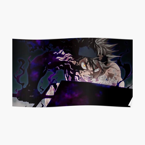 Black Clover Asta Póster