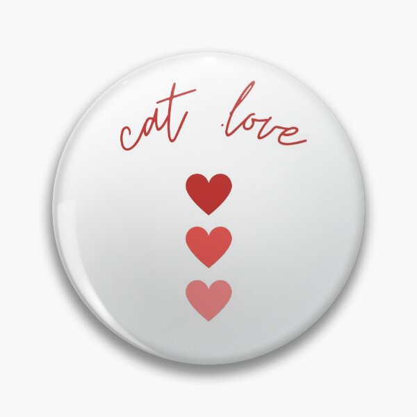 Item preview, I Heart Pussycats - Triple the Love designed and sold by Purrfecta.