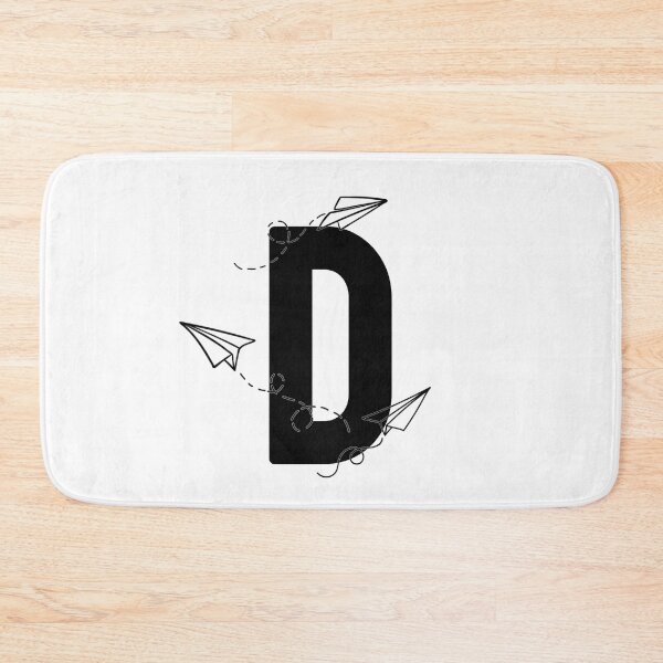 Item preview, Monogram with paper planes letter D designed and sold by JustSeasons.