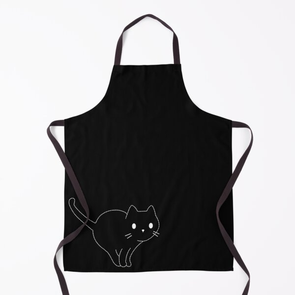 Item preview, White polka dots cat designed and sold by Doodleslover.