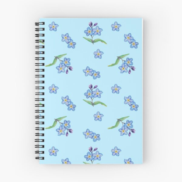 Item preview, Forget Me Not Blue Background designed and sold by CasmahCreations.
