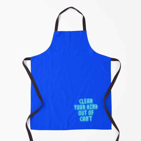 Item preview, clear your mind out of can't / blue designed and sold by UliVG.