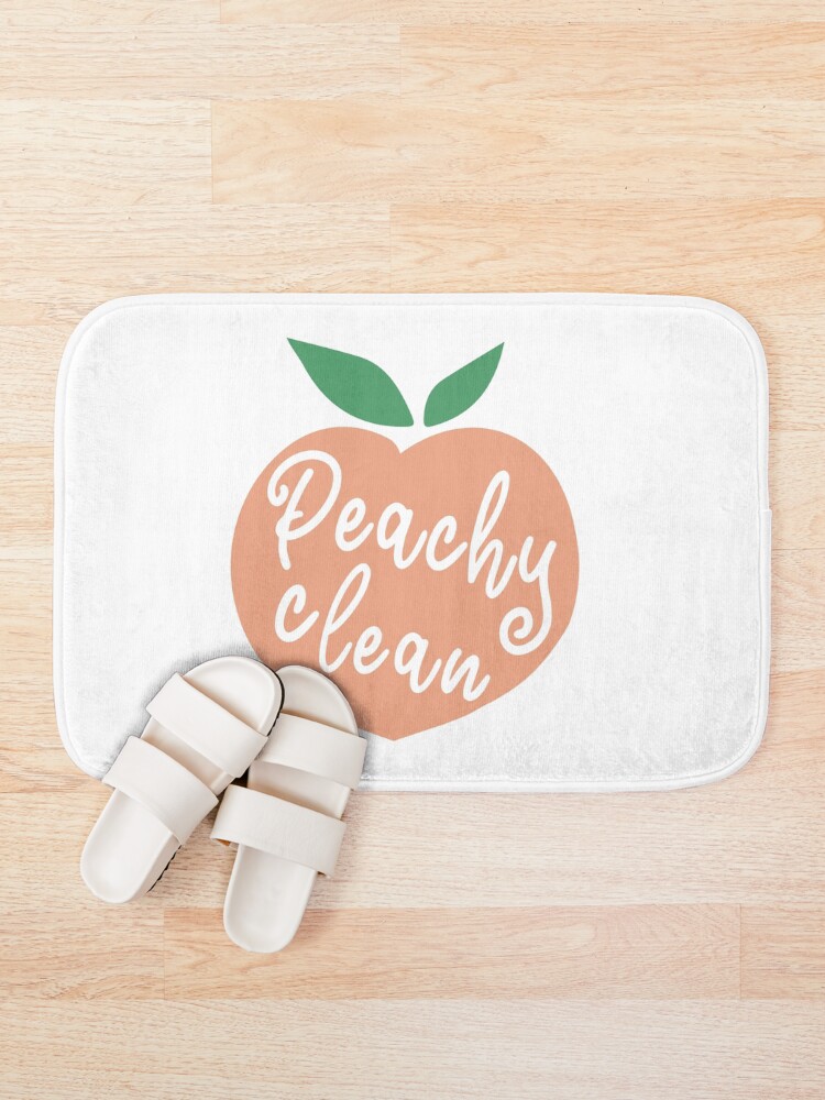 PEACHY CLEAN Bath Mat sold by Lucas Reis Pereira SKU 1012319 Printerval