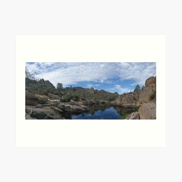 Pinnacles National Park - Bear Gulch Reservoir Art Print