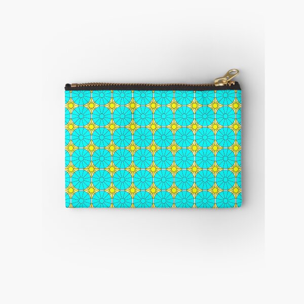 Item preview, Yellow Suns and Cyan Shells designed and sold by Mystical Syzygy.