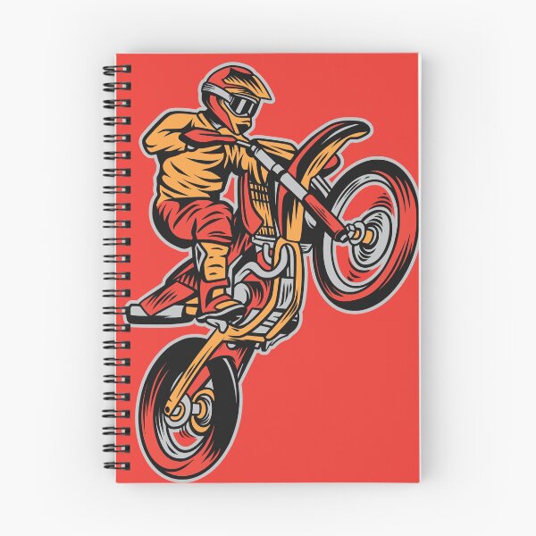 Item preview, Dirt Bike Popping a Wheelie designed and sold by SLAG-Creative.