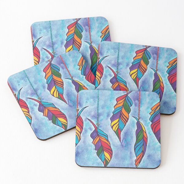 Item preview, Five Feathers by Harriette Knight designed and sold by harrietteknight.