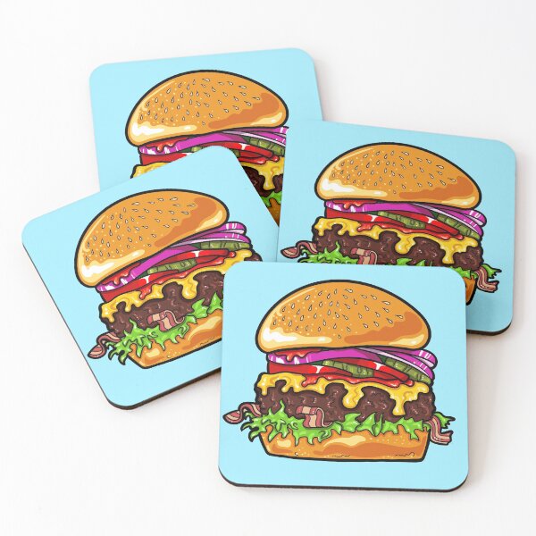 Item preview, Juicy Bacon Cheeseburger designed and sold by Meowgress.