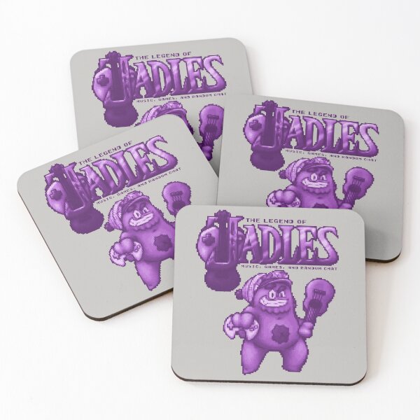 Item preview, The Legend of Jadles - Purple 8-Bit Style designed and sold by StickerMonster & The_Jadles.