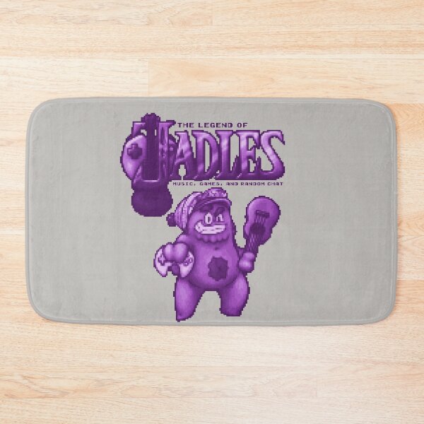 Item preview, The Legend of Jadles - Purple 8-Bit Style designed and sold by StickerMonster & The_Jadles.