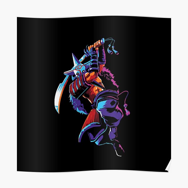 Dota 2 Juggernaut Poster For Sale By Divinecr3ations Redbubble 