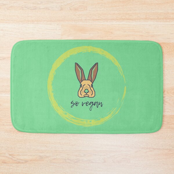 Item preview, So Vegan Bunny in Circle designed and sold by Pankas.